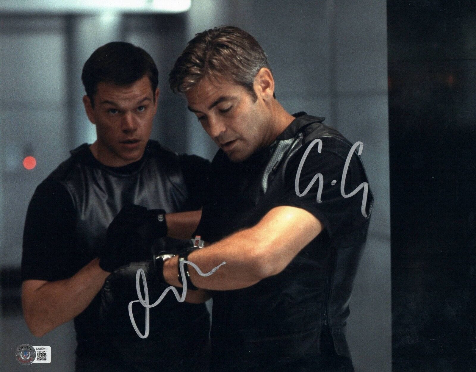 George Clooney Signed 11x14 Photo from Ocean's Eleven Beckett COA - Item #1