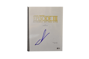 George Lucas Authentic Autographed Star Wars Episode 3 Script - Prime Time Signatures - TV & Film