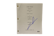 George Lucas Authentic Autographed Star Wars Return of the Jedi Script - Prime Time Signatures - TV & Film