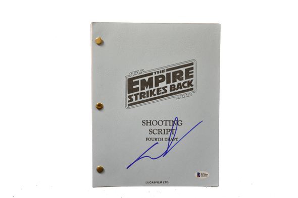 George Lucas Authentic Autographed Star Wars The Empire Strikes Back Script - Prime Time Signatures - TV & Film