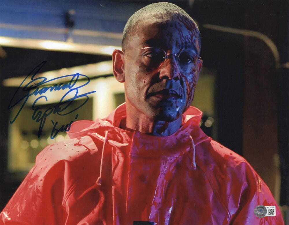Giancarlo Esposito Signed 11x14 Photo from Breaking Bad Beckett COA - Item #3