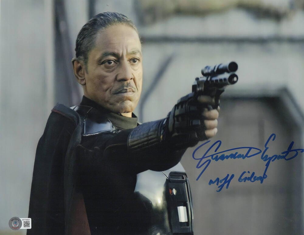 Giancarlo Esposito Signed 11x14 Photo from The Mandalorian Beckett COA - Item #3