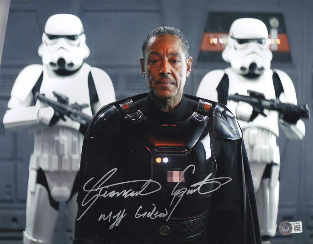 Giancarlo Esposito Signed 11x14 Photo from The Mandalorian Beckett COA - Item #2