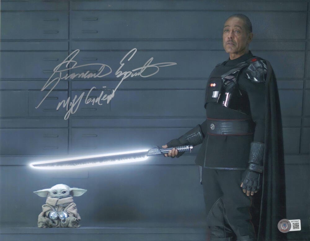 Giancarlo Esposito Signed 11x14 Photo from The Mandalorian Beckett COA - Item #1