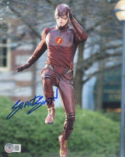 Grant Gustin Signed 8x10 Photo from The Flash Beckett COA