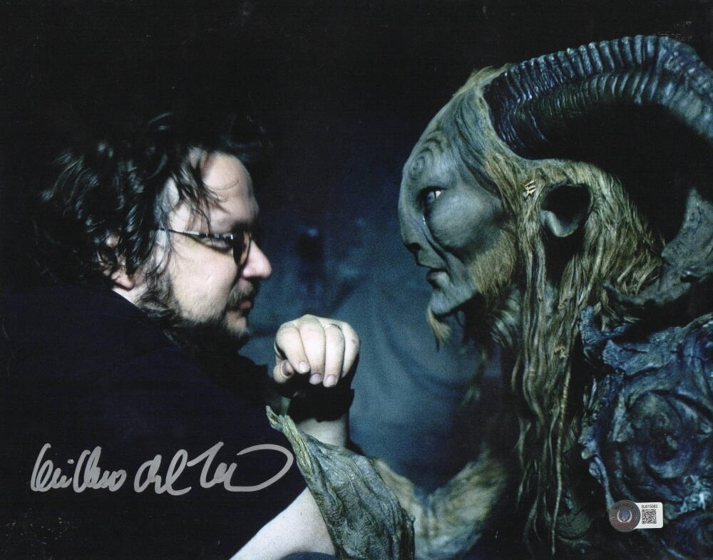Guillermo Del Toro Signed 11x14 Photo from Pan's Labyrinth Beckett COA