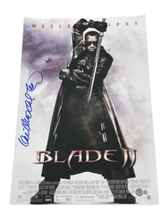 Guillermo Del Toro Signed 12x18 Photo from Blade 2 Beckett COA