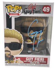 Guy Fieri Authentic Autographed Guy Fieri 49 Funko Pop Figure