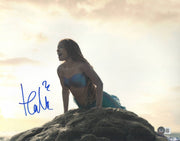 Halle Bailey Signed 11x14 Photo from The Little Mermaid Beckett COA - Item #2