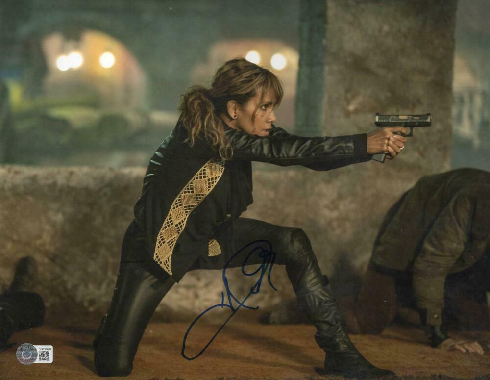 Halle Berry Signed 11x14 Photo from John Wick Beckett COA - Item #3