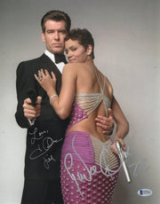 Halle Berry Signed 11x14 Photo from James Bond Beckett COA - Item #3