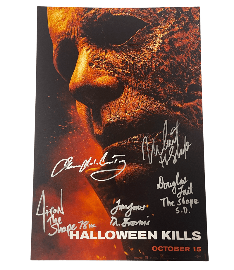 Airon Armstrong Signed 12x18 Photo from Halloween Kills Beckett COA