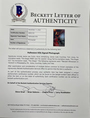Airon Armstrong Signed 12x18 Photo from Halloween Kills Beckett COA - Detail View