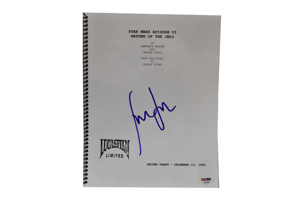Harrison Ford Authentic Autographed Star Wars Return of the Jedi Script - Prime Time Signatures - TV & Film