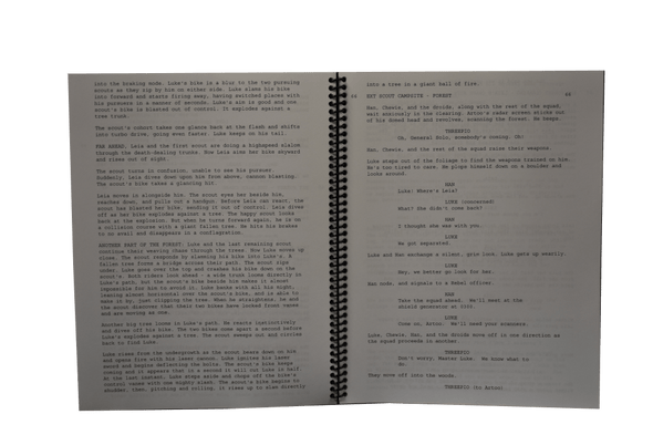 Harrison Ford Authentic Autographed Star Wars Return of the Jedi Script - Prime Time Signatures - TV & Film