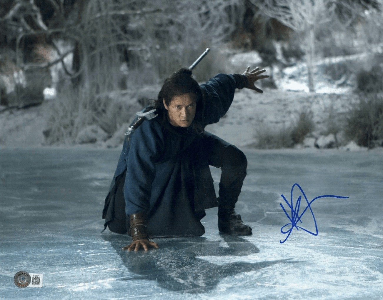 Harry Shum Jr Signed 11x14 Photo from Crouching Tiger Hidden Dragon Beckett COA - Item #4