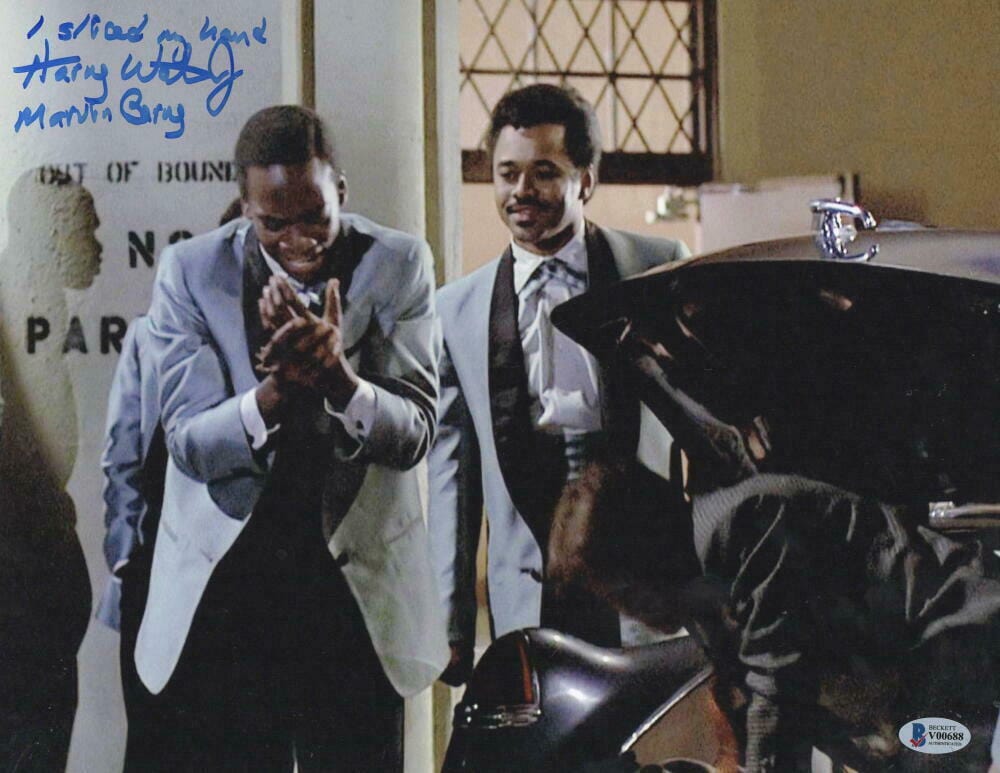 Harry Waters Jr. Signed 11x14 Photo from Back to the Future Beckett COA - Item #1