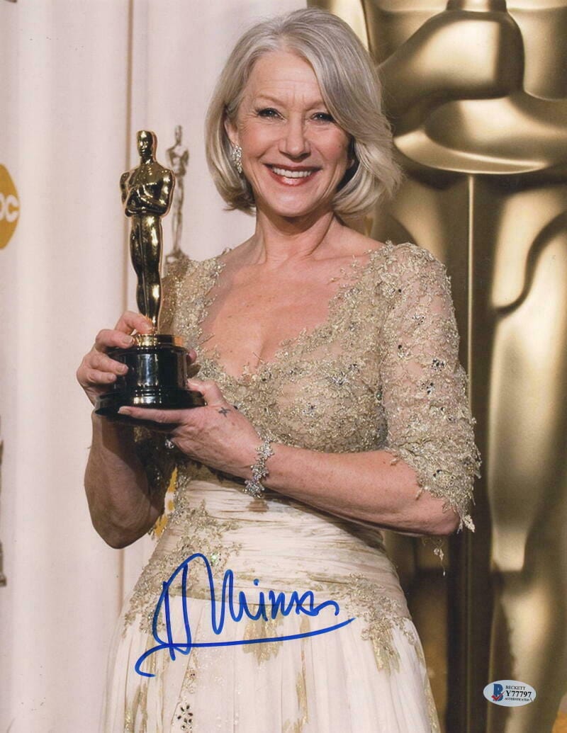 Helen Mirren Authentic Autographed 11x14 Photo
