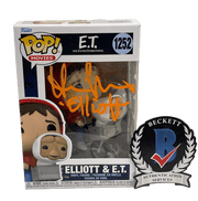 Henry Thomas Authentic Autographed Elliott & E.T. 1252 Funko Pop Figure #4