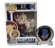 Henry Thomas Authentic Autographed Elliott & E.T. 1252 Funko Pop Figure #3