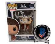 Henry Thomas Authentic Autographed Elliott & E.T. 1256 Funko Pop Figure