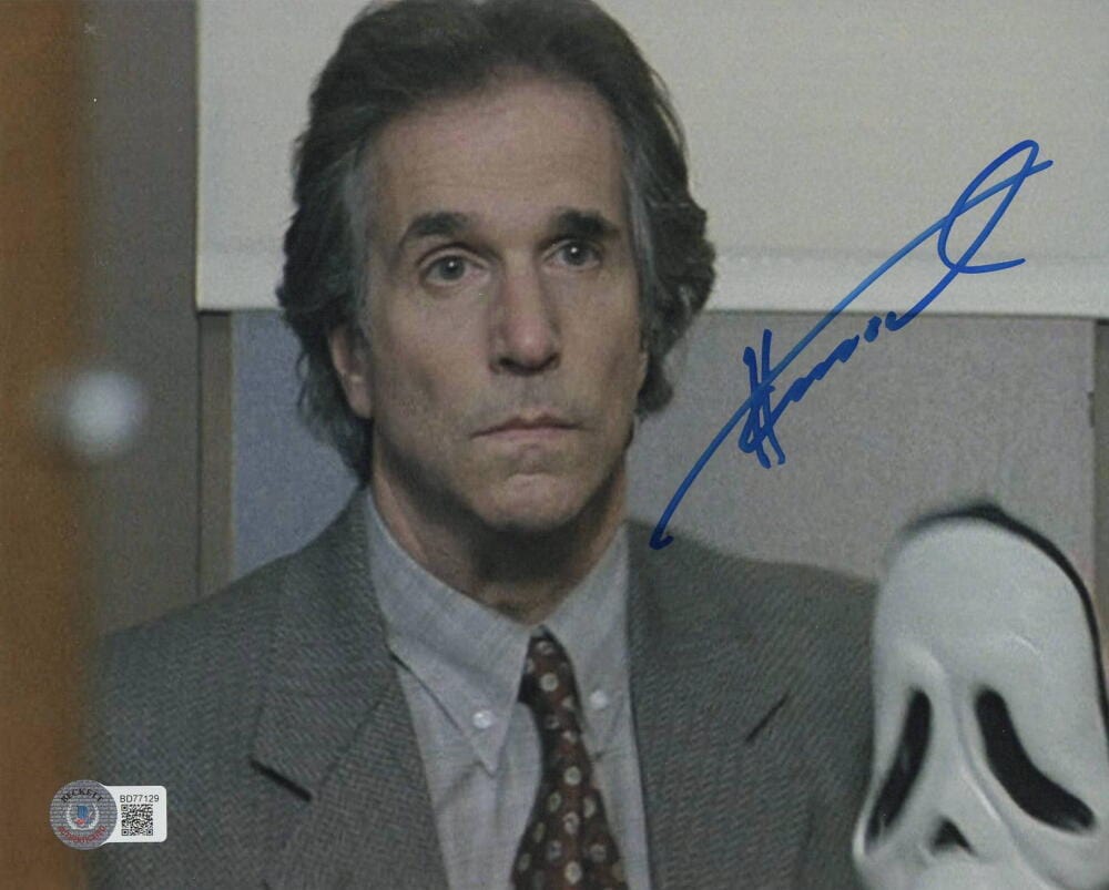 Henry Winkler Signed 8x10 Photo from Scream Beckett COA - Item #1