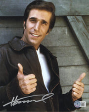 Henry Winkler Signed 8x10 Photo from Happy Days Beckett COA - Item #4