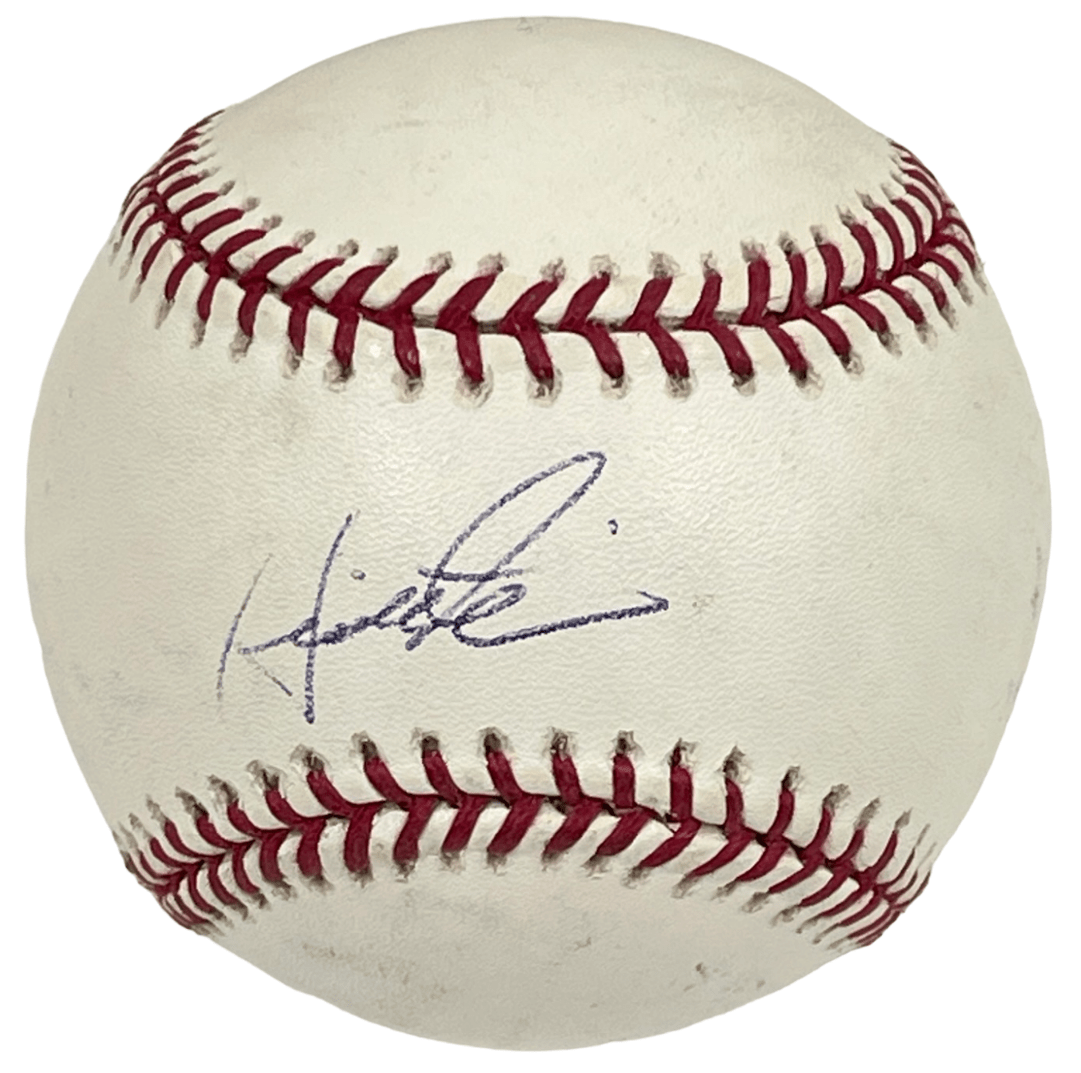 Hideki Matsui Authentic Autographed Official Major League Baseball
