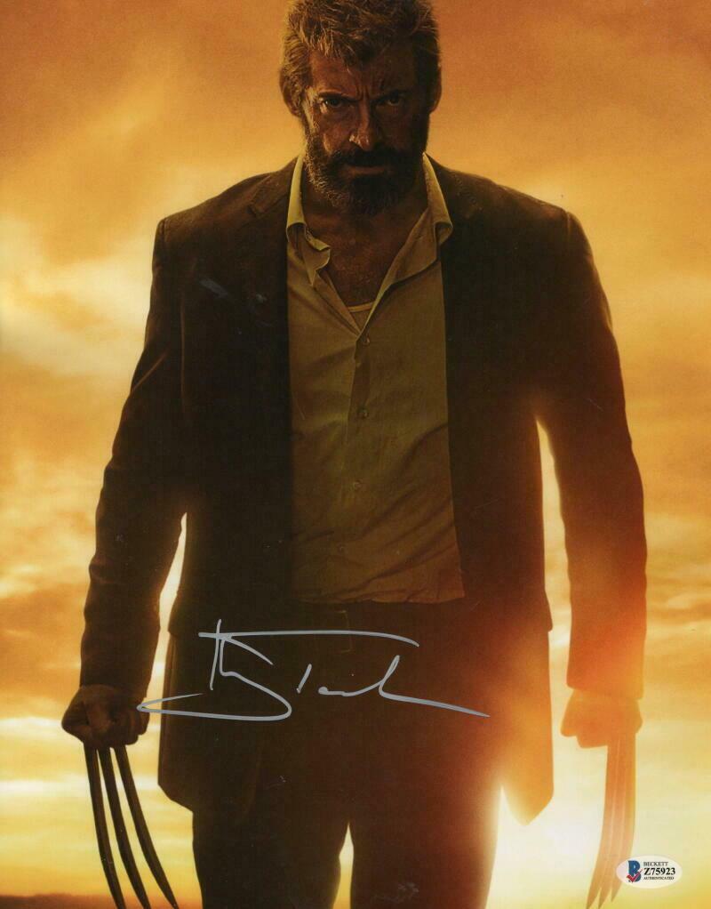 Hugh Jackman Signed 11x14 Photo from X-Men Beckett COA - Item #14