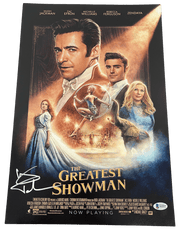 Hugh Jackman Signed 12x18 Photo from The Greatest Showman Beckett COA