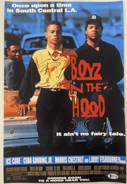 Ice Cube Signed 12x18 Photo from Boyz N The Hood Beckett COA