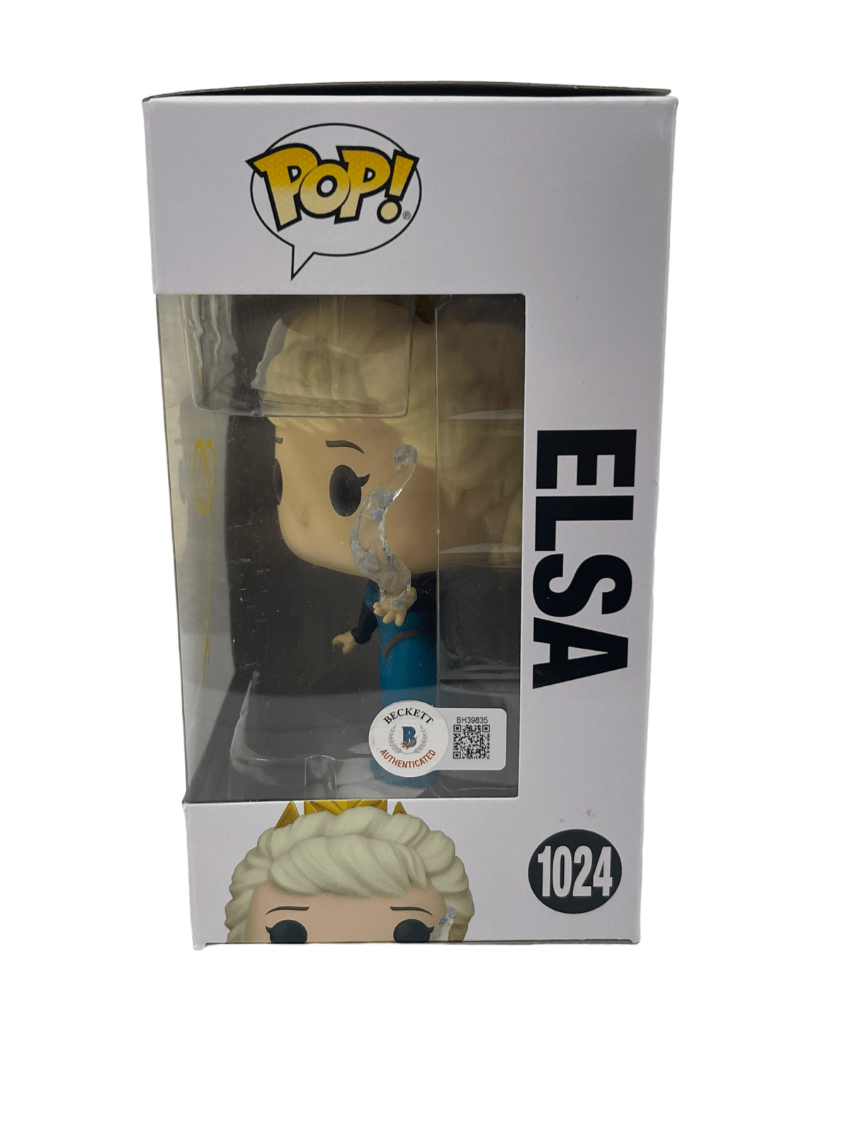 Idina Menzel Signed Funko from Frozen Beckett COA - Item #1 - Detail View