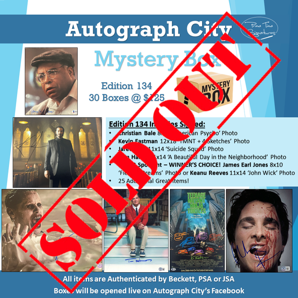 Autograph City Mystery Box: Edition 134: Sold Out