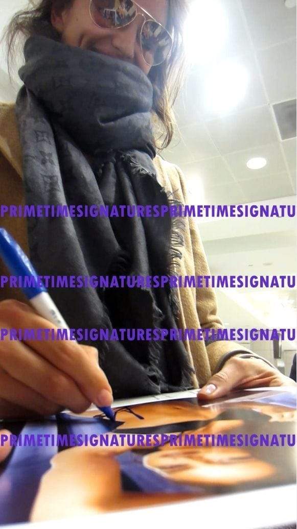 Irina Shayk Signed 8x10 Photo | Authentic PTS COA