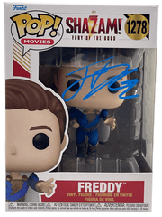 Jack Dylan Grazer Authentic Autographed Freddy Shazam! Fury of the Gods 1278 Funko Pop Figure
