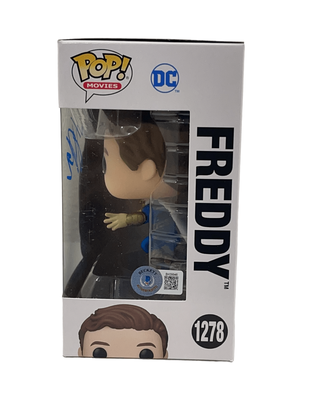 Jack Dylan Grazer Signed Funko from Shazam! Beckett COA - Detail View