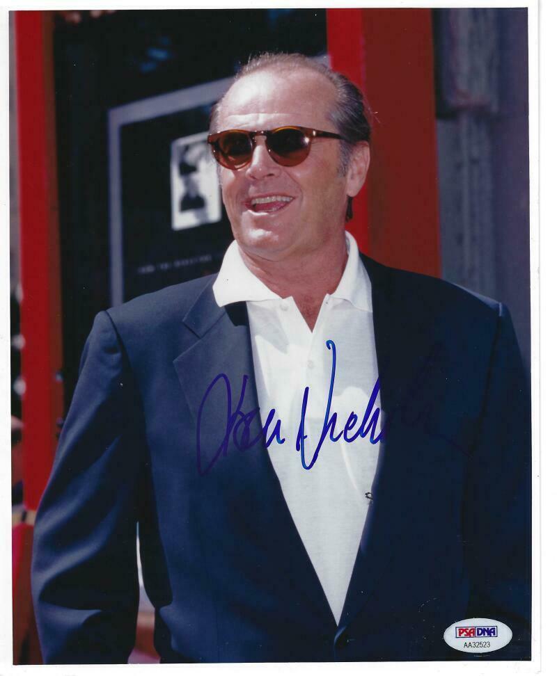 Jack Nicholson Signed 8x10 Photo Certified Authentic