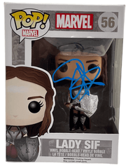 Jaimie Alexander Authentic Autographed Lady Sif Marvel 56 Funko Pop Figure