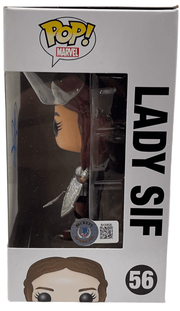 Jaimie Alexander Signed Funko from Thor Beckett COA - Detail View