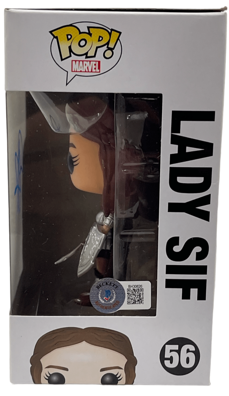 Jaimie Alexander Signed Funko from Thor Beckett COA - Detail View