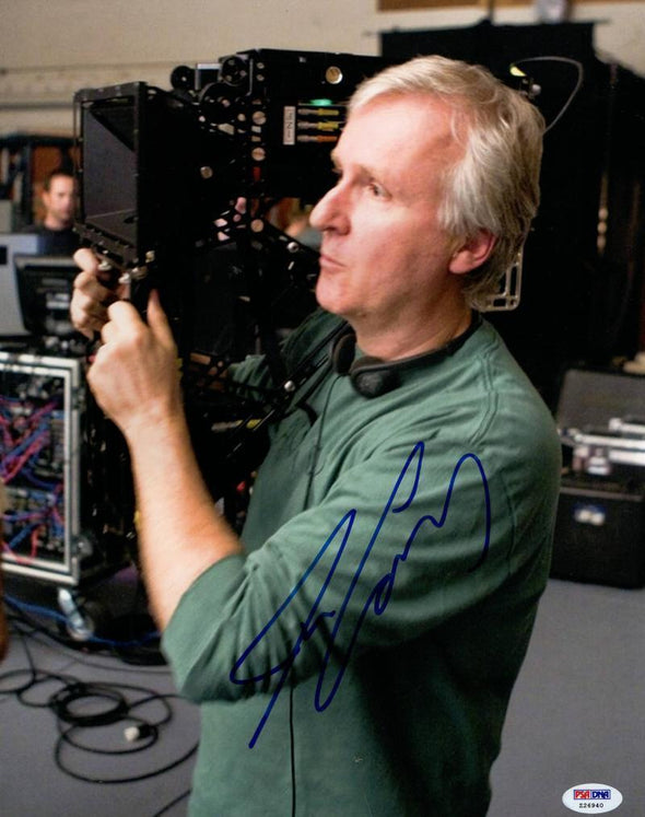James Cameron Authentic Autographed 11x14 Photo - Prime Time Signatures - TV & Film
