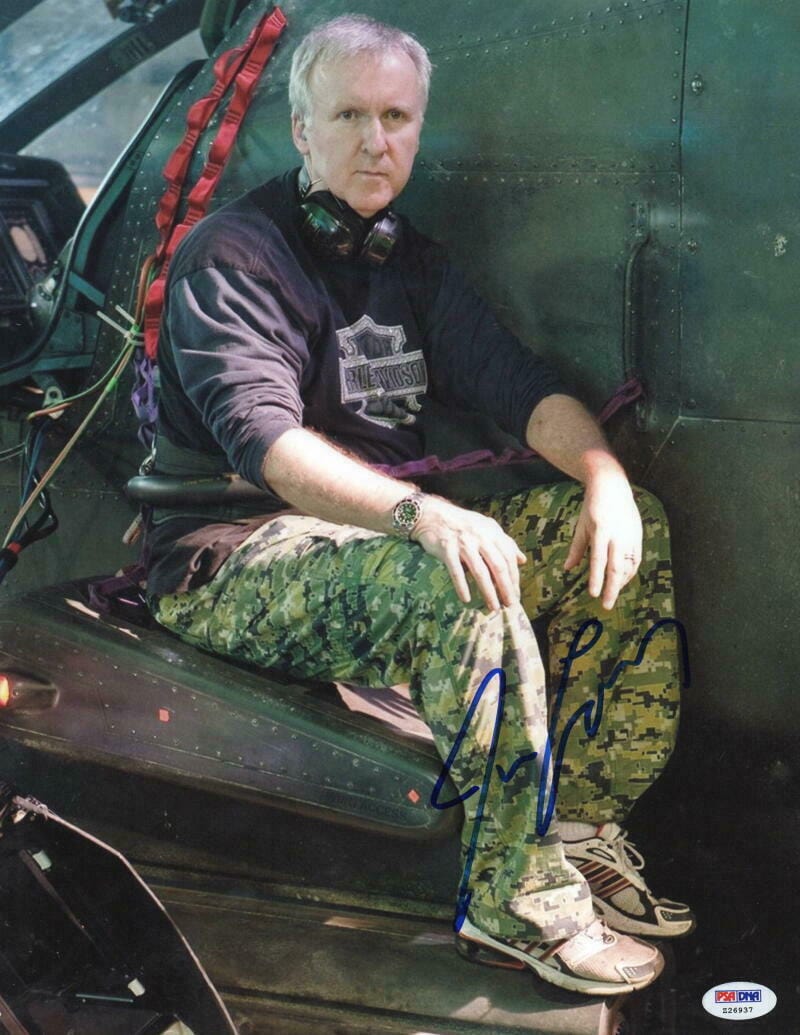 James Cameron Signed 11x14 Photo Certified Authentic - Item #2