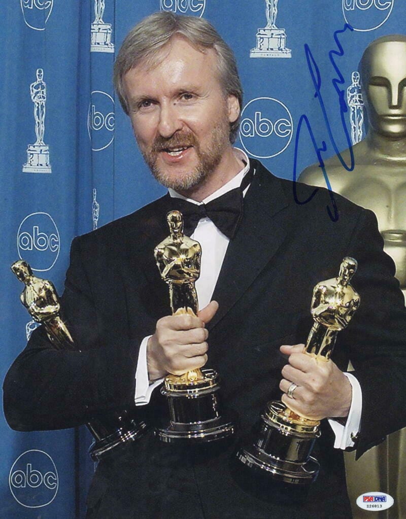 James Cameron Signed 11x14 Photo Certified Authentic - Item #1