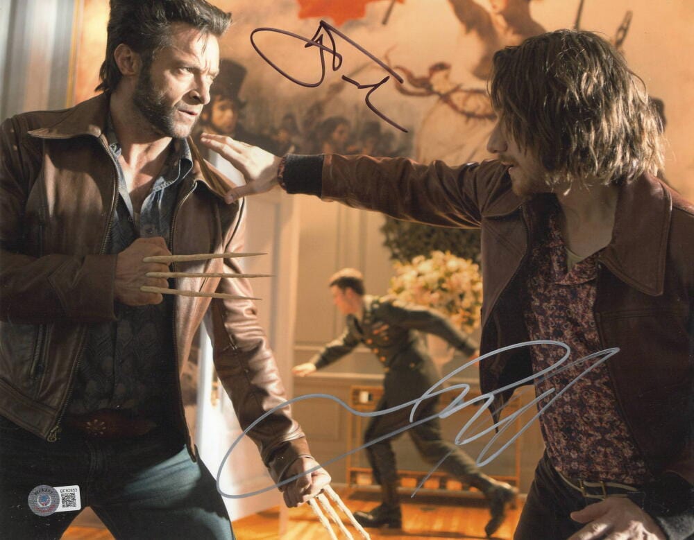 Hugh Jackman Signed 11x14 Photo from X-Men Beckett COA - Item #12