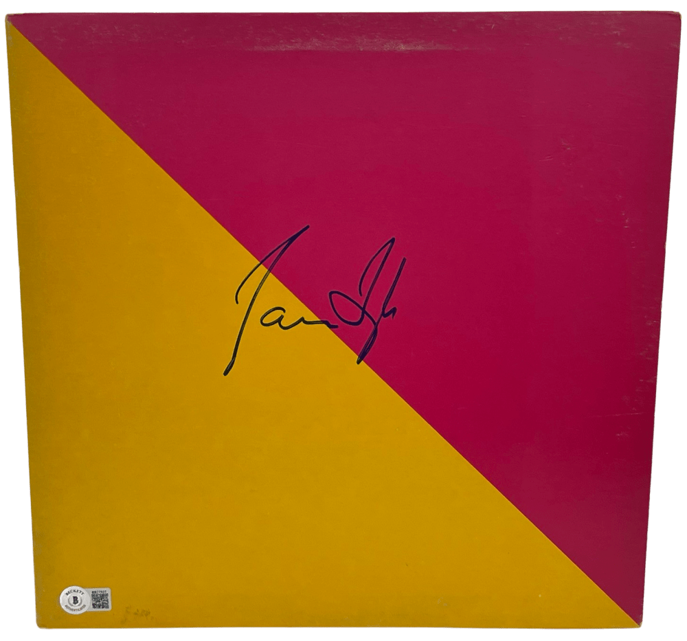 James Taylor Signed Vinyl Record Beckett COA - Item #3
