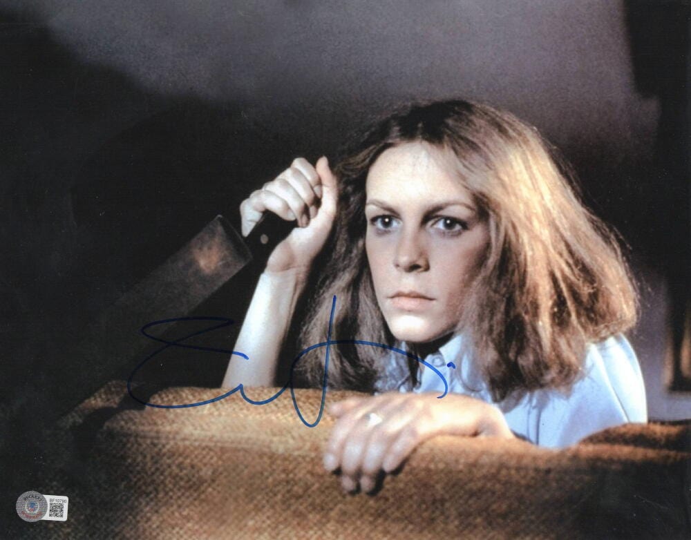 Jamie Lee Curtis Signed 11x14 Photo from Halloween Beckett COA - Item #7