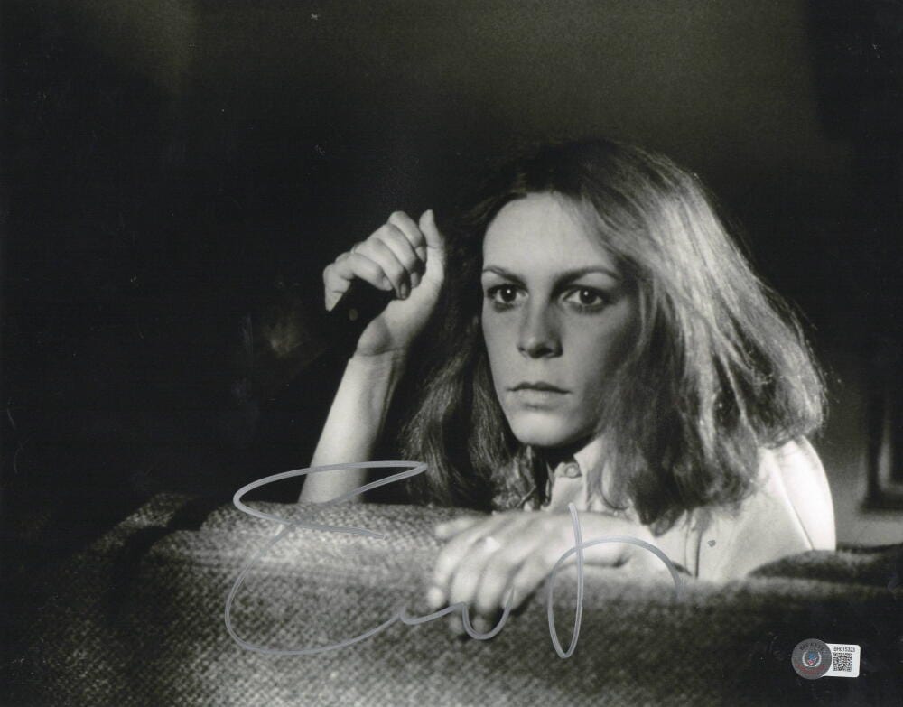 Jamie Lee Curtis Signed 11x14 Photo from Halloween Beckett COA - Item #4