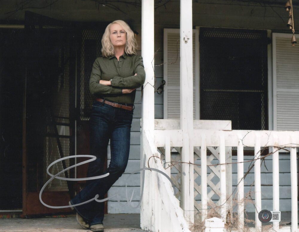 Jamie Lee Curtis Signed 11x14 Photo from Halloween Beckett COA - Item #3