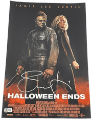 Jamie Lee Curtis Signed 12x18 Photo from Halloween Ends Beckett COA