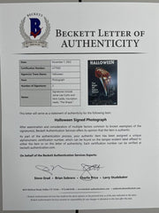 Jamie Lee Curtis Signed 12x18 Photo from Halloween Beckett COA - Item #6 - Detail View